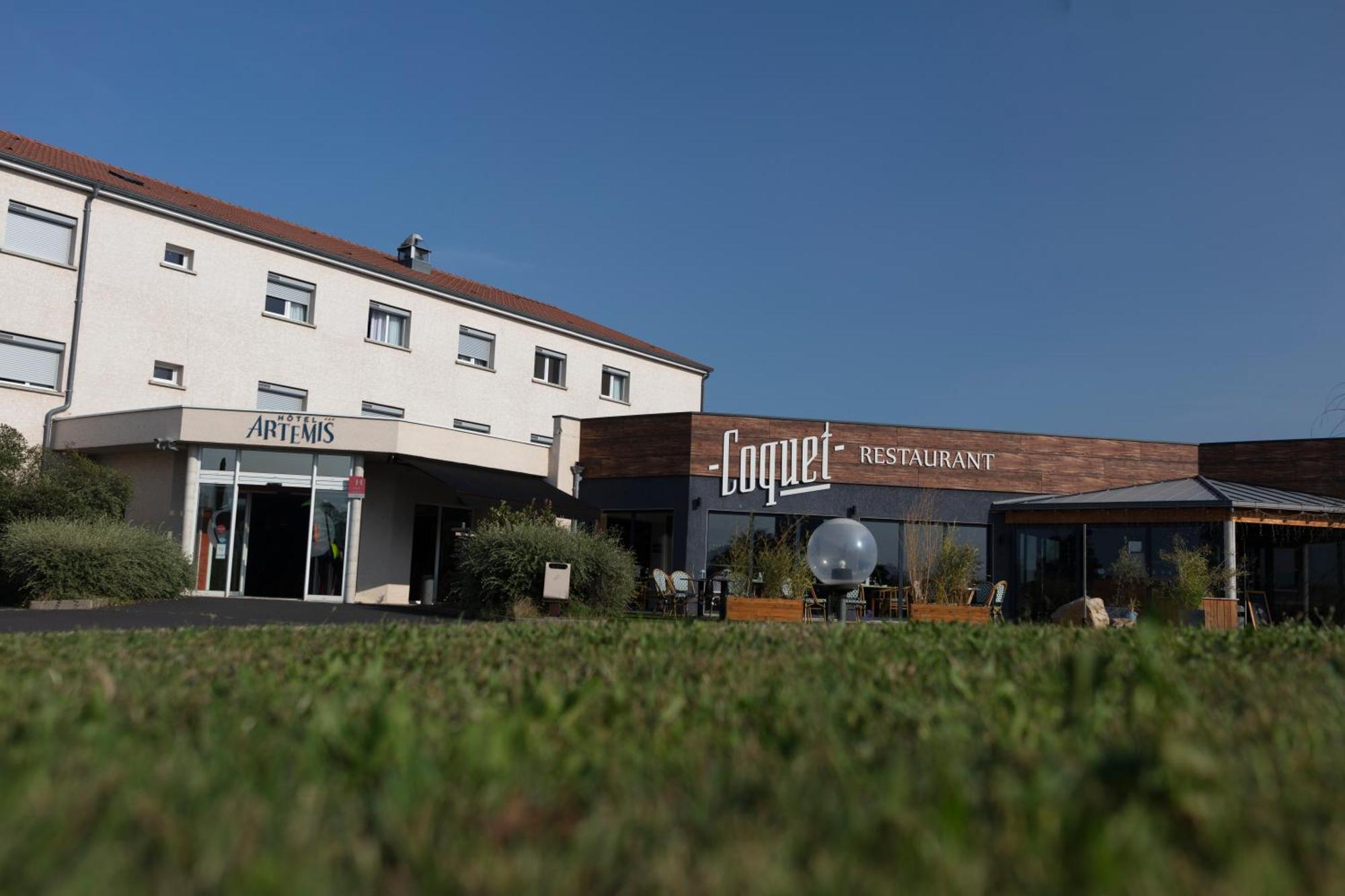 Artemis Hotel & Spa Bistro Coquet Brioude Exteriör bild